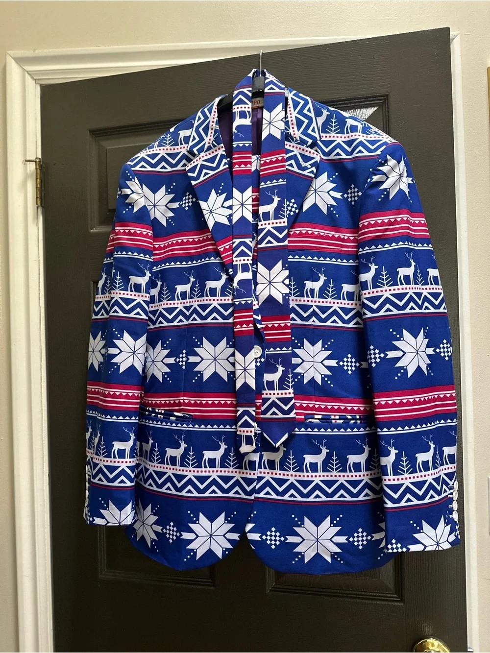 OPPOSUITS - Christmas suit! Blazer size 46 pants 44